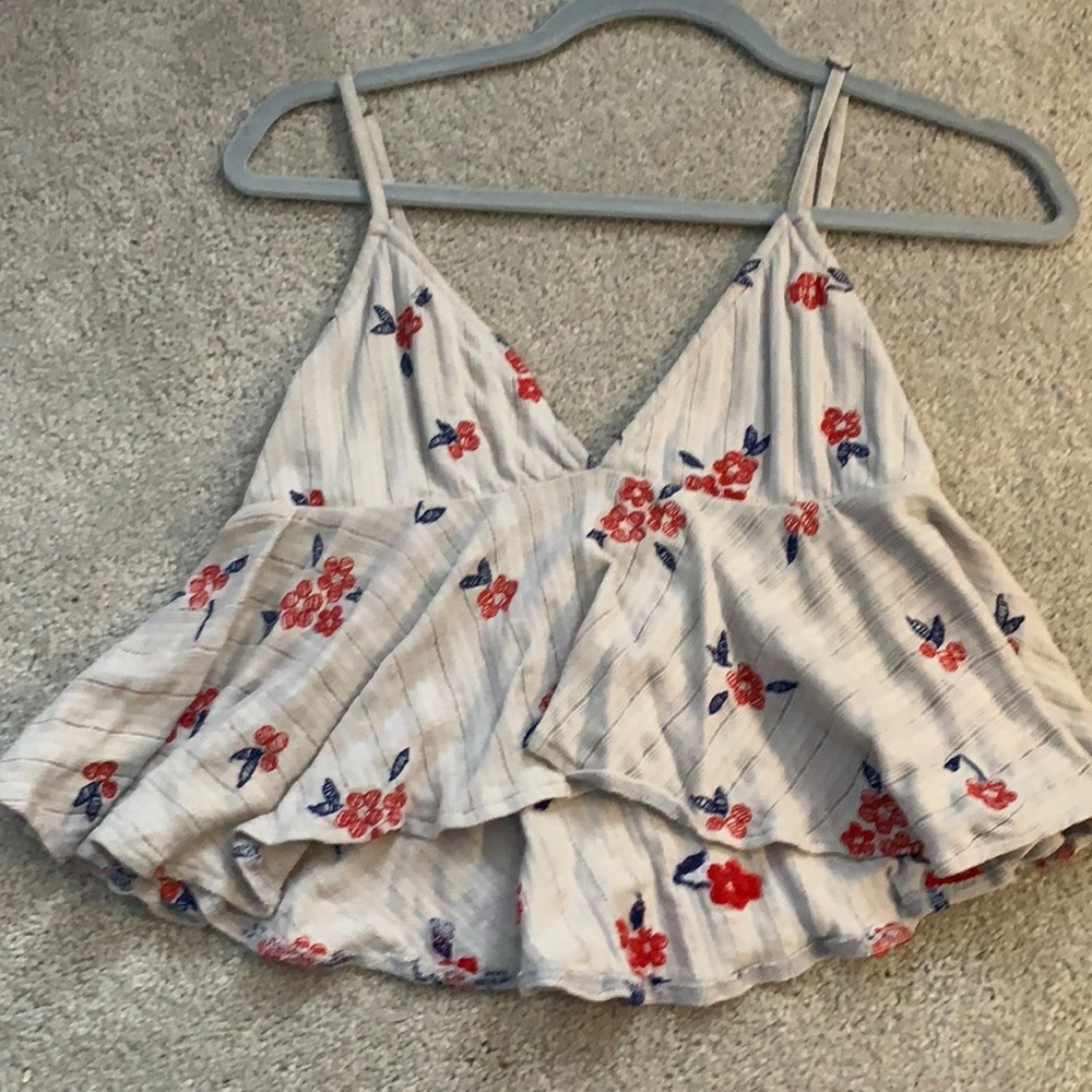 Urban outfitters floral tank top